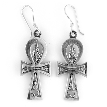 Horus Ankh Earrings - Medium