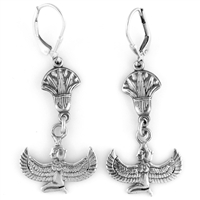 Winged Isis Earrings