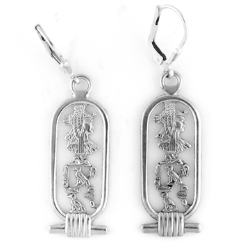 Cleopatra Cartouche Earrings