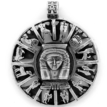 Hathor Zodiac Pendant - Large