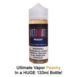 Ultimate Vapor Peachy E-Liquid - Made in the USA!