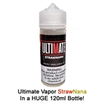 Ultimate Vapor StrawNana E-Liquid - Made in the USA!