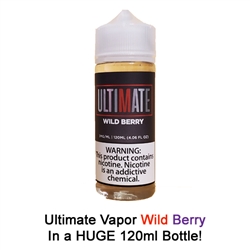 Ultimate Vapor Wild Berry E-Liquid - Made in the USA!