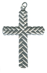 Companion Cross, Pewter, Large/Pastoral
