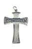 Reconciliation Cross, Silver-Tone, Large