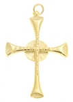 Gold-Tone "Hostage Cross"