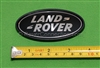 Land Rover Black Oval Badge Emblem