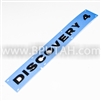 LR4 DISCOVERY 4 Emblem Badge Decal Black LR043107