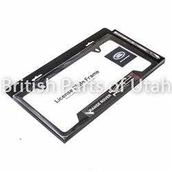 Black Steel Range Rover LIcense Plate Frame