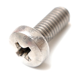 License Plate Screw, Stainless Steel