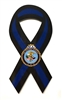 Blue Line Ribbon Magnet