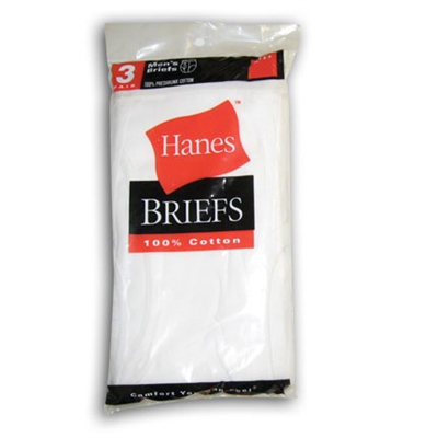 HANES BRIEFS FOR MEN -- 2 PER PACKAGE