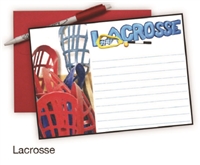 LACROSSE STATIONERY CARDS