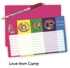 LOVE FROM CAMP STATIONERY CARDS