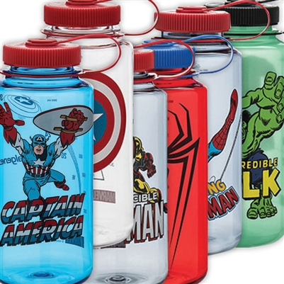 MARVEL COMIC NALGENE WATER BOTTLE