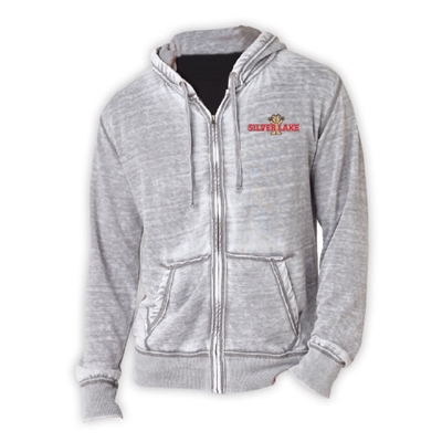 SILVER LAKE UNISEX BURNOUT HOODY