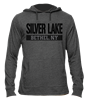 SILVER LAKE  ECONSCIOUS UNISEX LONG-SLEEVE HOODED T-SHIRT