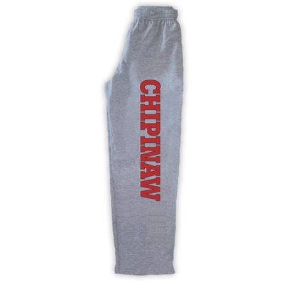 CHIPINAW OPEN BOTTOM SWEATPANTS