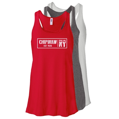 CHIPINAW FLOWY RACERBACK  TANK