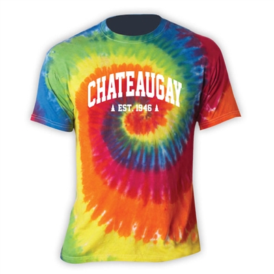 CHATAEUGAY SWIRL TIE DYE TEE