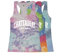 CHATEAUGAY TIE-DYE LADIES RACERBACK TANK