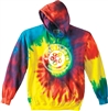 6 POINTS EAST SWIRL TIE DYE SWEATSHIRT