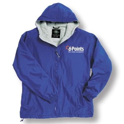 6 POINTS EAST ZIP JACKET WITH HOOD