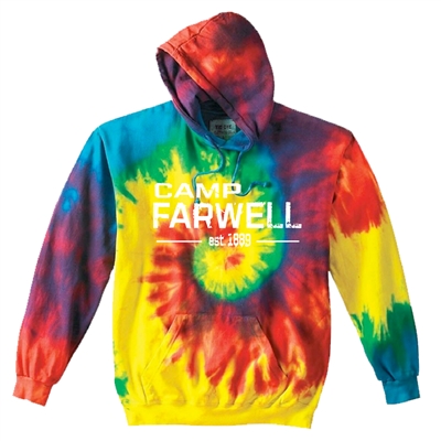 FARWELL SWIRL TIE DYE SWEATSHIRT