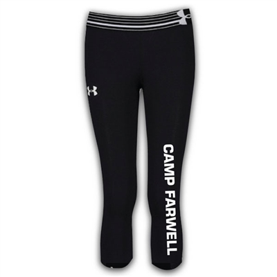 CAMP FARWELL GIRLS UNDER ARMOUR HEAT GEAR ALPHA CAPRI