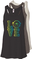 FARWELL CUSTOM FLOWY RACERBACK  TANK