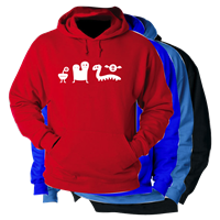 FUN CREATURES HOODED SWEATSHIRT