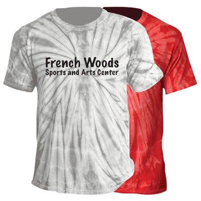 FRENCH WOODS SPORTS & ARTS TIE DYE TEE