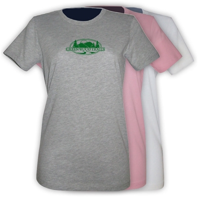 GREENWOOD TRAILS GIRLS FITTED TEE