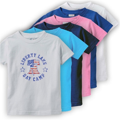 LIBERTY LAKE DAY CAMP INFANT CAMP COTTON TEE