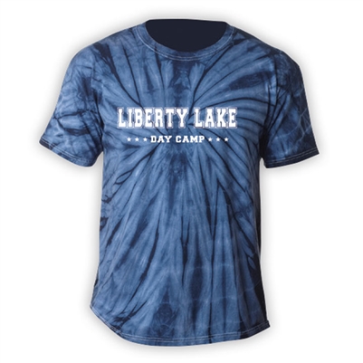 LIBERTY LAKE DAY CAMP TIE DYE TEE