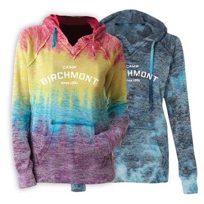 BIRCHMONT COURTNEY BURNOUT V-NOTCH SWEATSHIRT