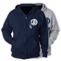 BIRCHMONT FULL ZIP HOODED SWEATSHIRT