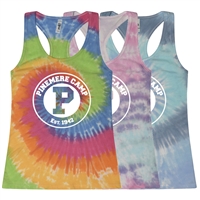 PINEMERE TIE-DYE LADIES RACERBACK TANK