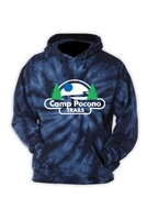 POCONO TRAILS NAVY TIE DYE SWEATSHIRT