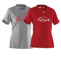 SANBORN HIGH TRAILS RANCH LADIES UNDER ARMOUR TEE