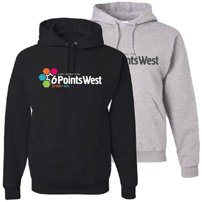 6 POINTS WEST HOODED SWEATSHIRT