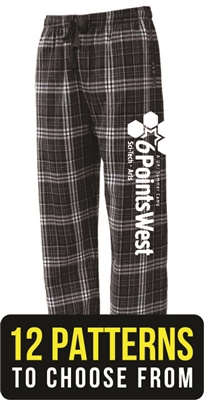 6 POINTS WEST FLANNEL PANTS