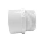 Adapter 1.5" Slip x 1.5 MIPT Schedule 40 PVC