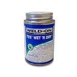 725 PVC Wet/Dry Aqua PVC Cement. 4oz