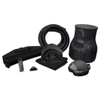 PMBS0 - Pond Free Complete PRO 5000 Waterfall Kit with 15' x 25' EPDM Liner and 4,100 GPH Pump