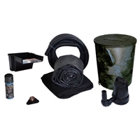 PXSS5 - 5' x 10' Savio Pond Free 1200 Compact EPDM Pond Free Waterfall Kit