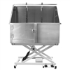 Flying Pig 50"x24" Electric Lift Stainless Steel Pet Grooming Tub