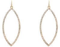 Marquis Pave Earrings