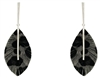 Leather Post Earring
