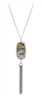 Abalone Pendant Chain Necklace